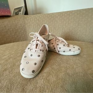 Kate Spade Keds Pink Polka Dot Sneakers